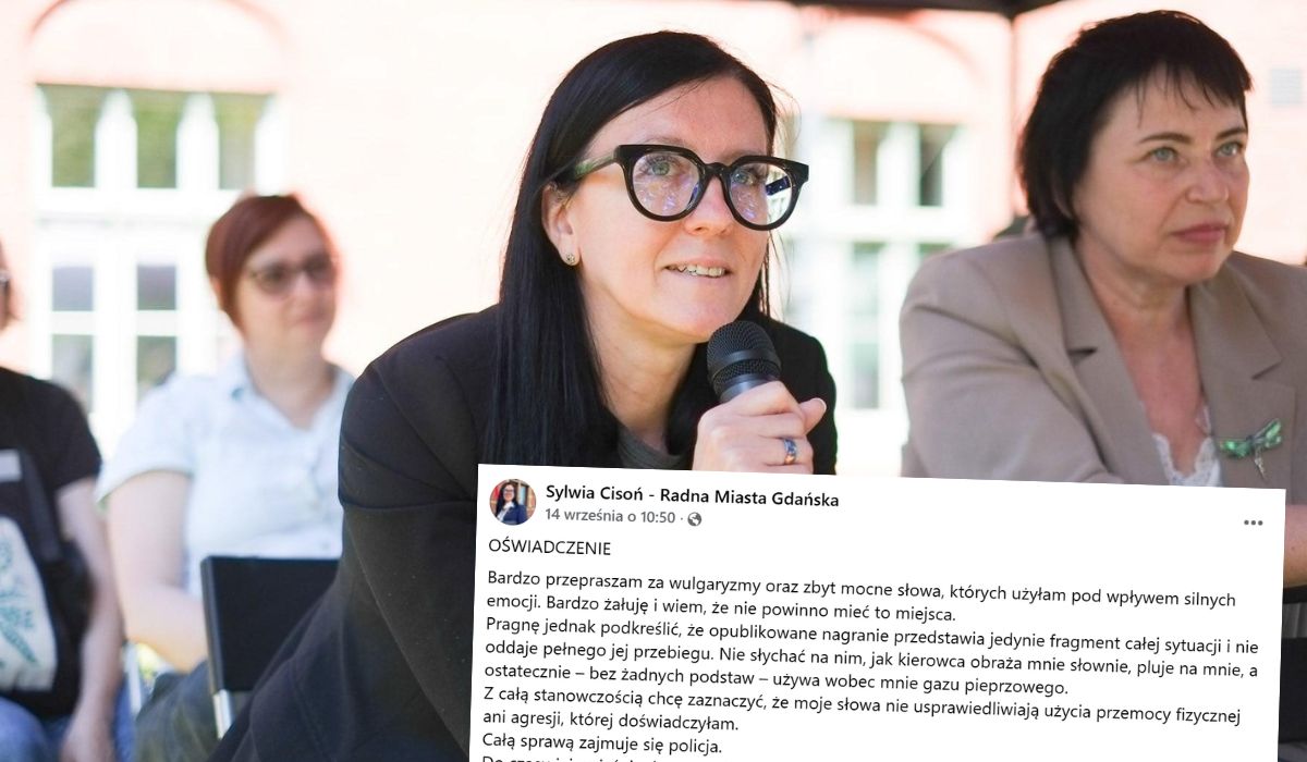 Radna Gdańska z KO zaatakowana przez kierowcę przemilczała, że to ona na niego napadła