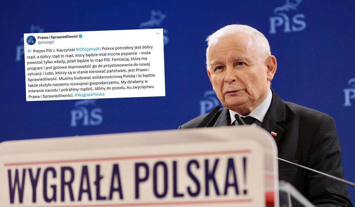 Prezes Kaczyński odcina się od współpracy z Konfederacją, zapowiada walkę o pełnię władzy, a nie koalicję