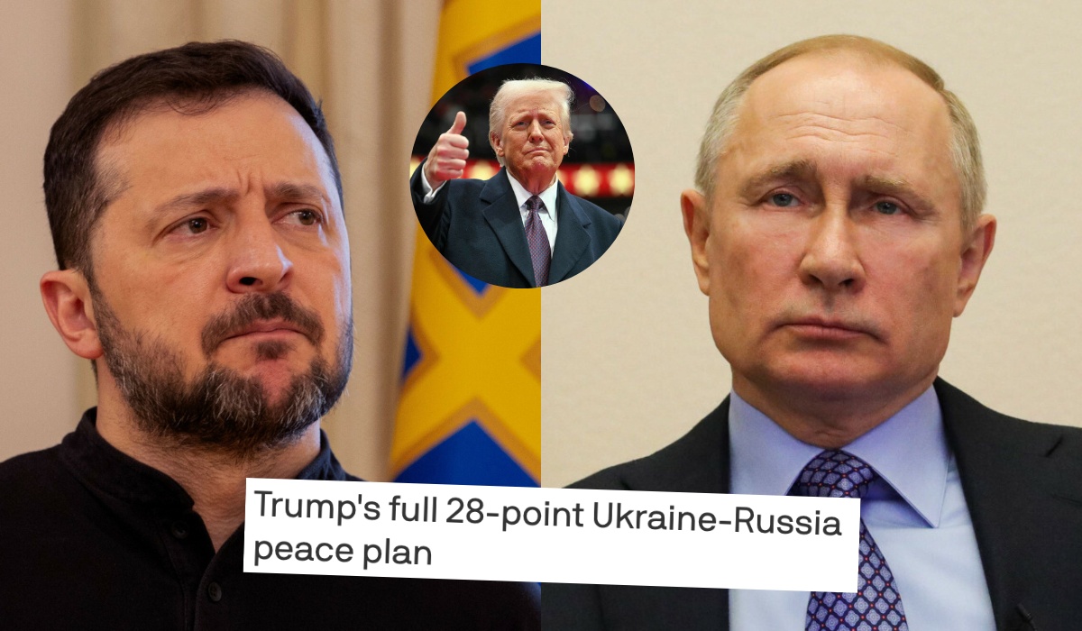 Plan pokojowy dla Ukrainy: nie wstąpi do NATO, gwarancje, pomoc militarna stacjonująca w Polsce