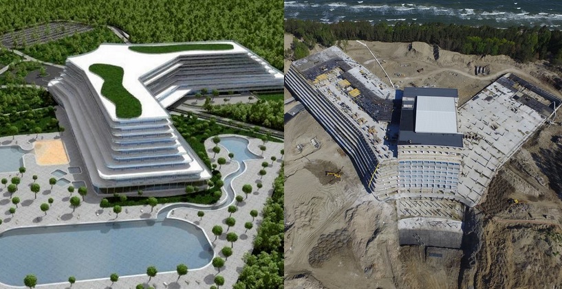 Największy hotel w Polsce w budowie: oferta dla 3000 gości, całoroczne lodowisko i inne bajery, do oddania w 2021 roku