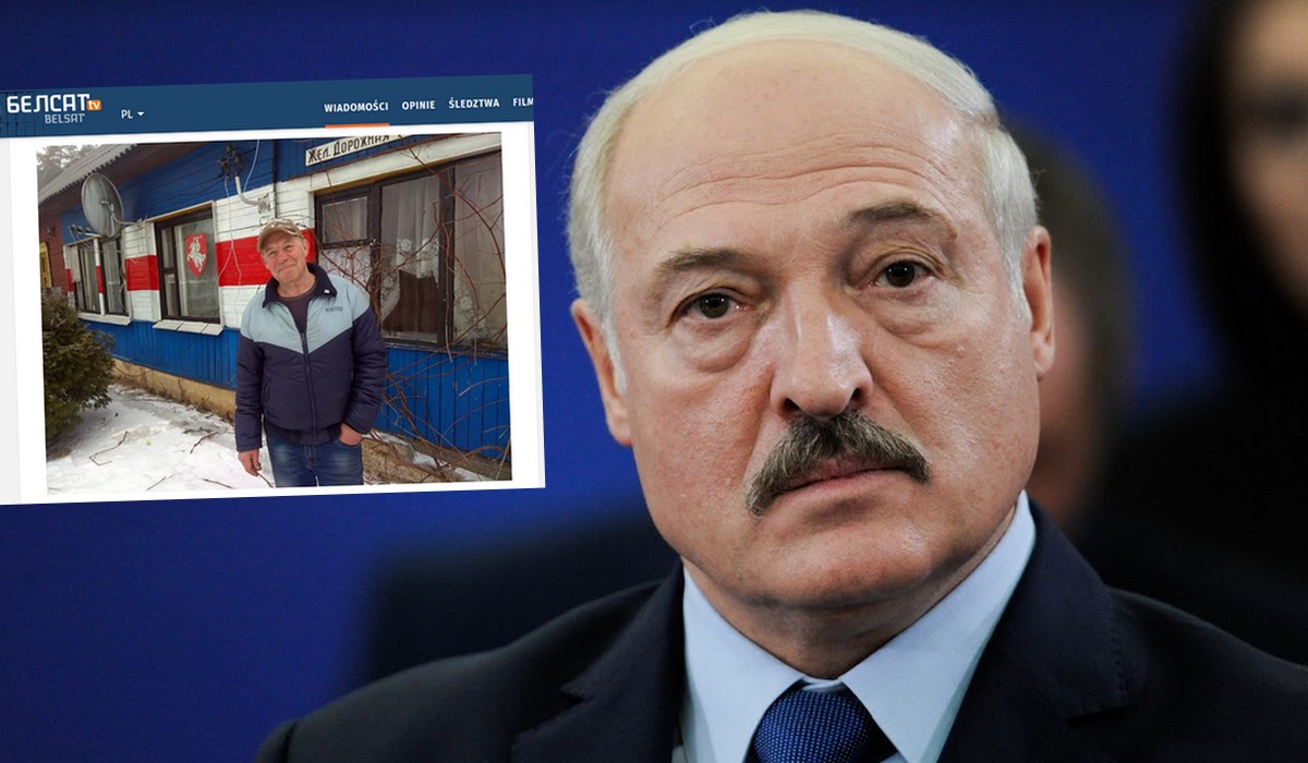 Białoruś: kolejarz zarobił już trzeci wyrok za patriotyzm, ostatnio znowu, za pomalowanie domu w barwy narodowe