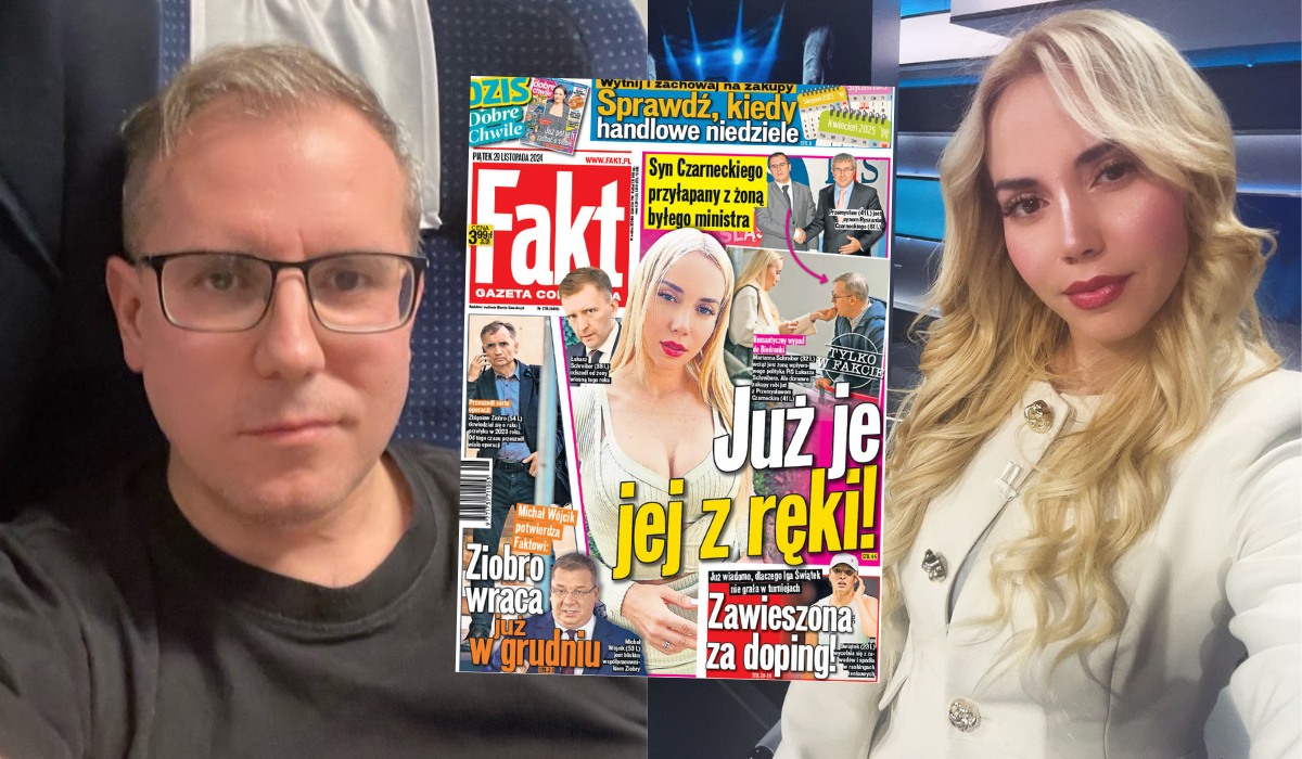 Marianna Schreiber chyba świruje z byłym posłem PiS, Czarneckim, bo widziani byli razem na zakupach