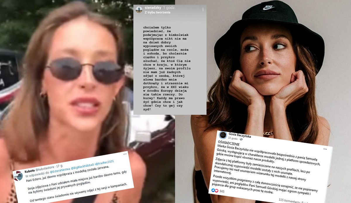 Marki odcinają się od modelki, która nie chce "żydostwa i LGBT"