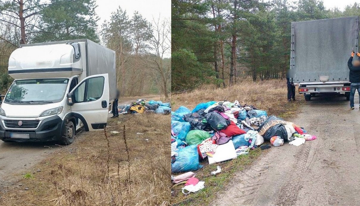 Nietków: ekoterroryści chcieli wyrzucić śmieci do lasu, ale zostali przyłapani przez leśniczego