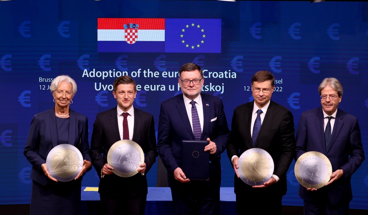 Chorwacja jako dwudziesty kraj wprowadza euro