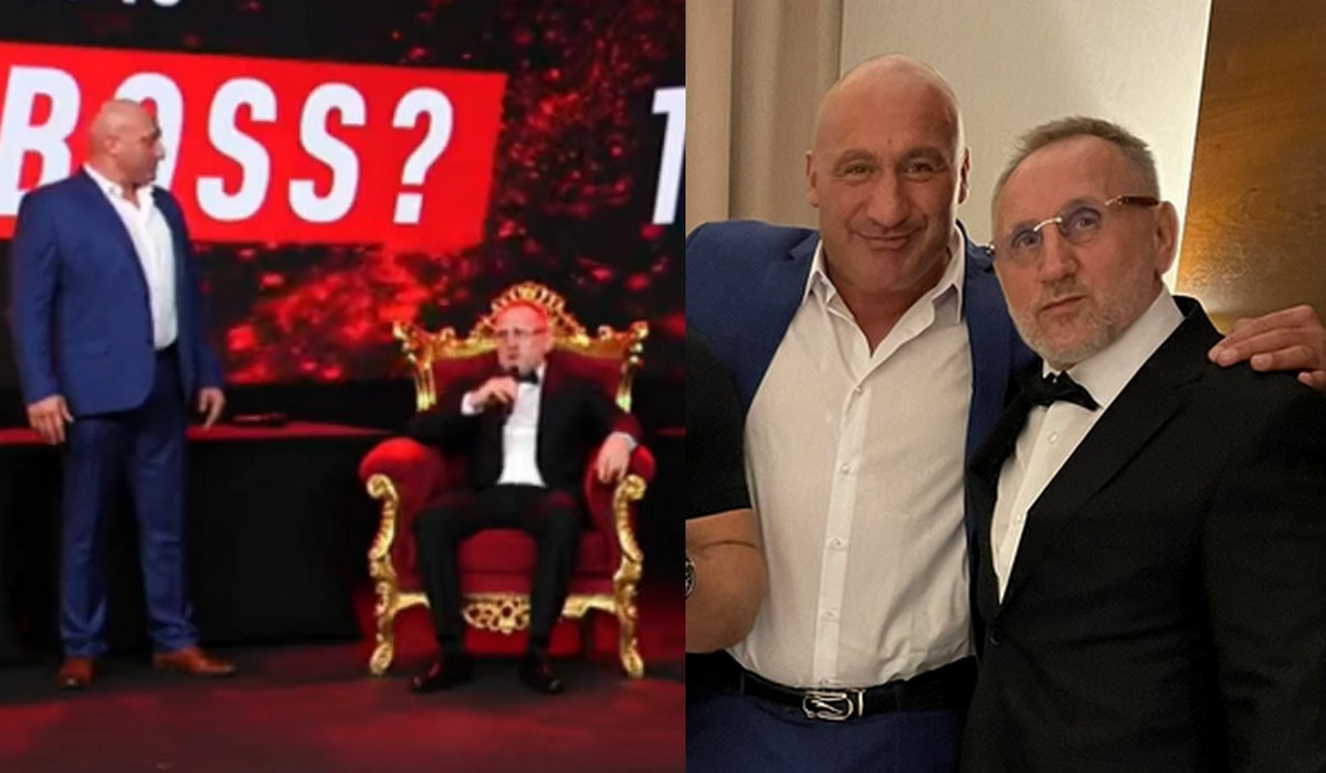 Najman, czołowy ekspert TVP, promuje na gali swojej federacji byłego szefa mafii pruszkowskiej