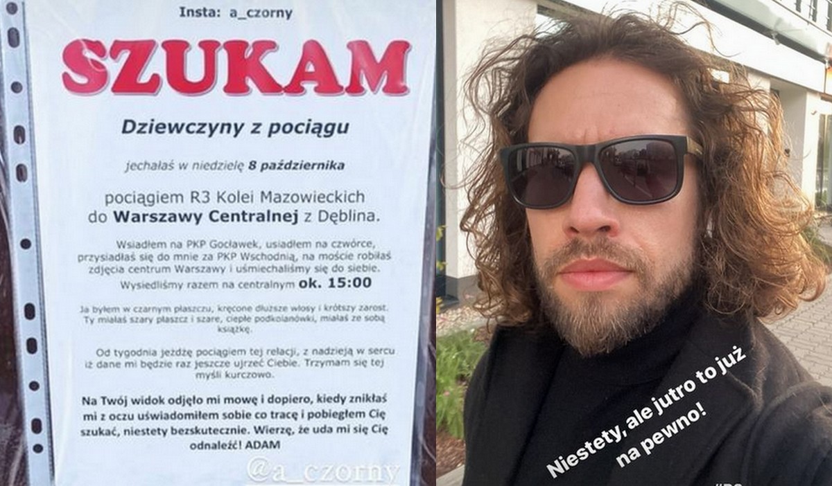 Jeden Pan zakochał się w Pani z pociągu i to na tyle, że teraz szuka jej pół internetu