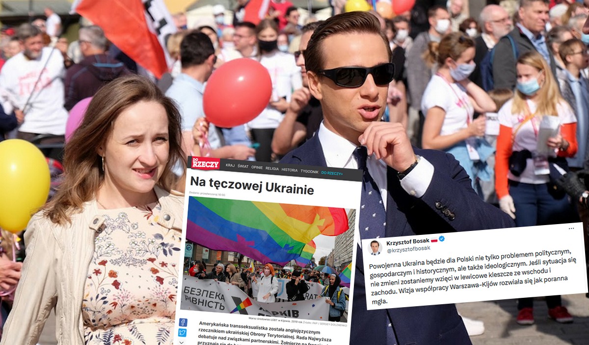 Bosak ostrzega przed powojenną Ukrainą: "lewicowe kleszcze od wschodu i zachodu"