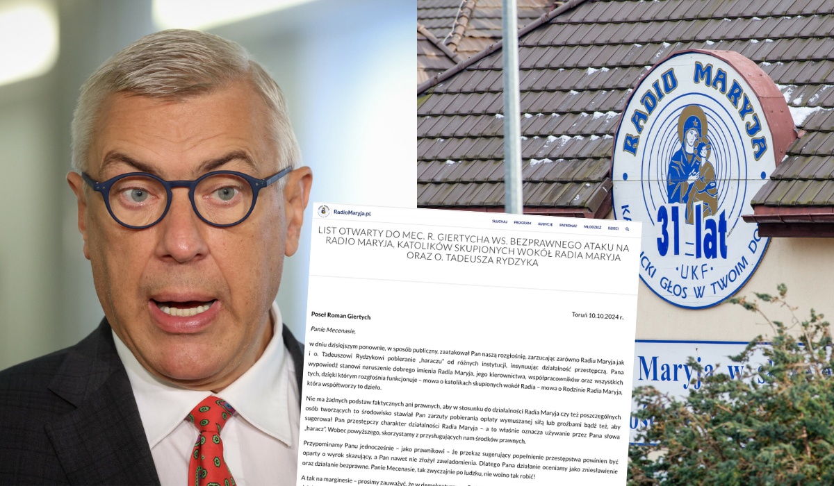 Radio Maryja z żalem do Giertycha wspomina stare, dobre czasy, kiedy bronił rozgłośni