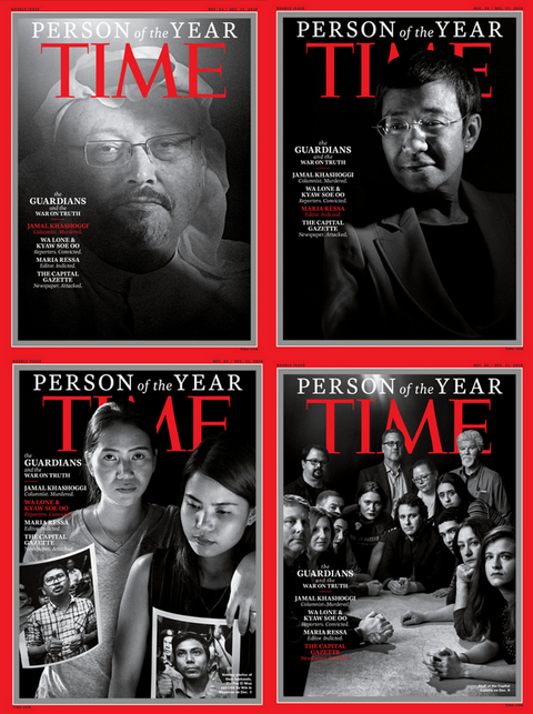 Ludzie roku "Time'a": Zamordowani i uwięzieni dziennikarze