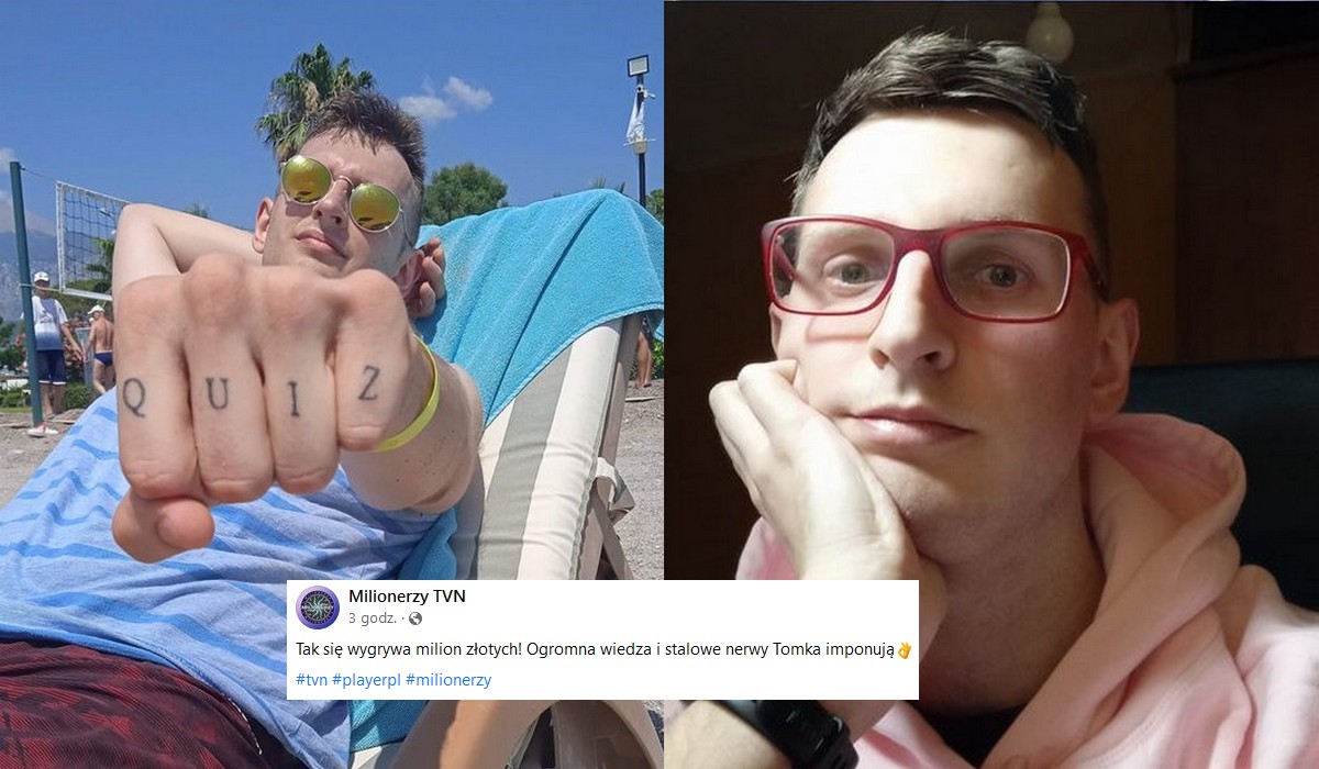 Zawodowy wygrywacz teleturniejów tym razem wygrał Milionerów