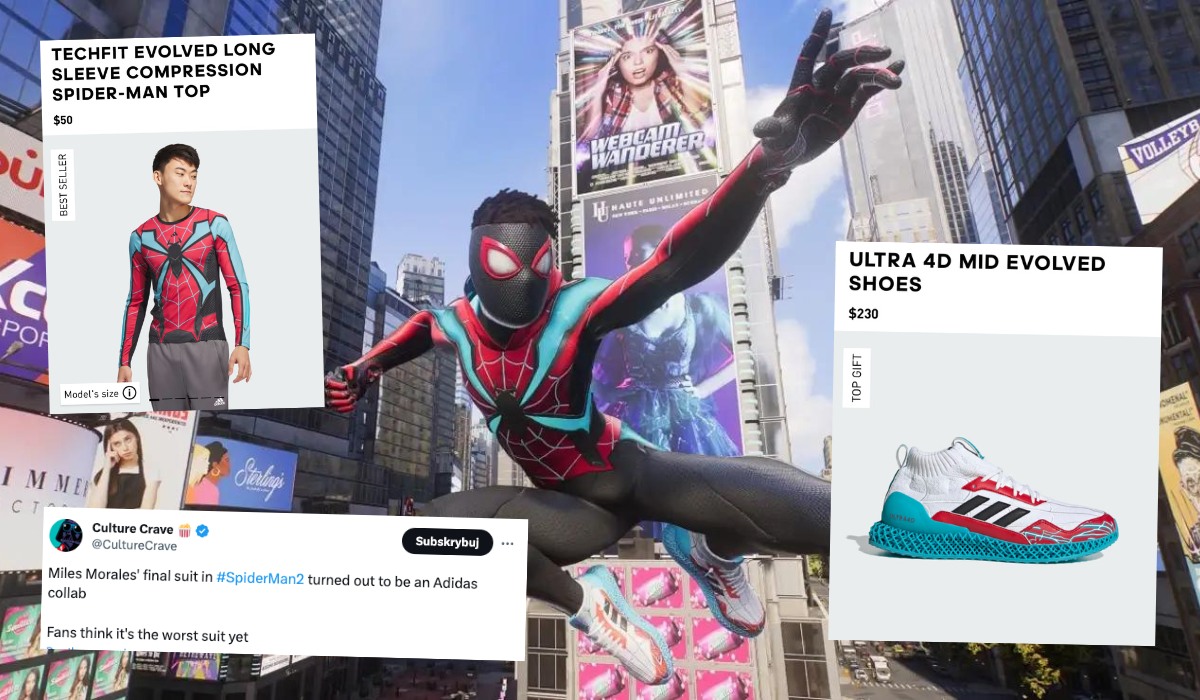 Nachalna współpraca adidasa ze Spider-Manem nie spodobała się fanom, wyszło "za bardzo"