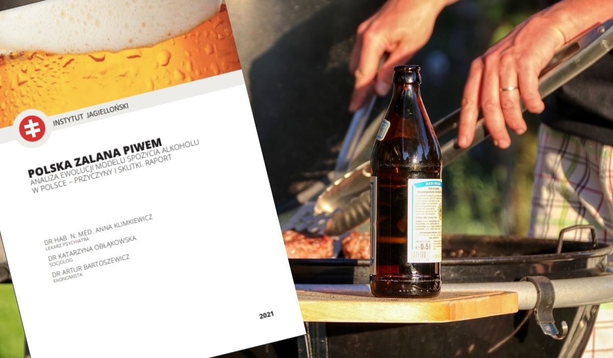 Producenci wódki zlecili raport o szkodliwości piwa, a "niezależny" Instytut Jagielloński go zrobił