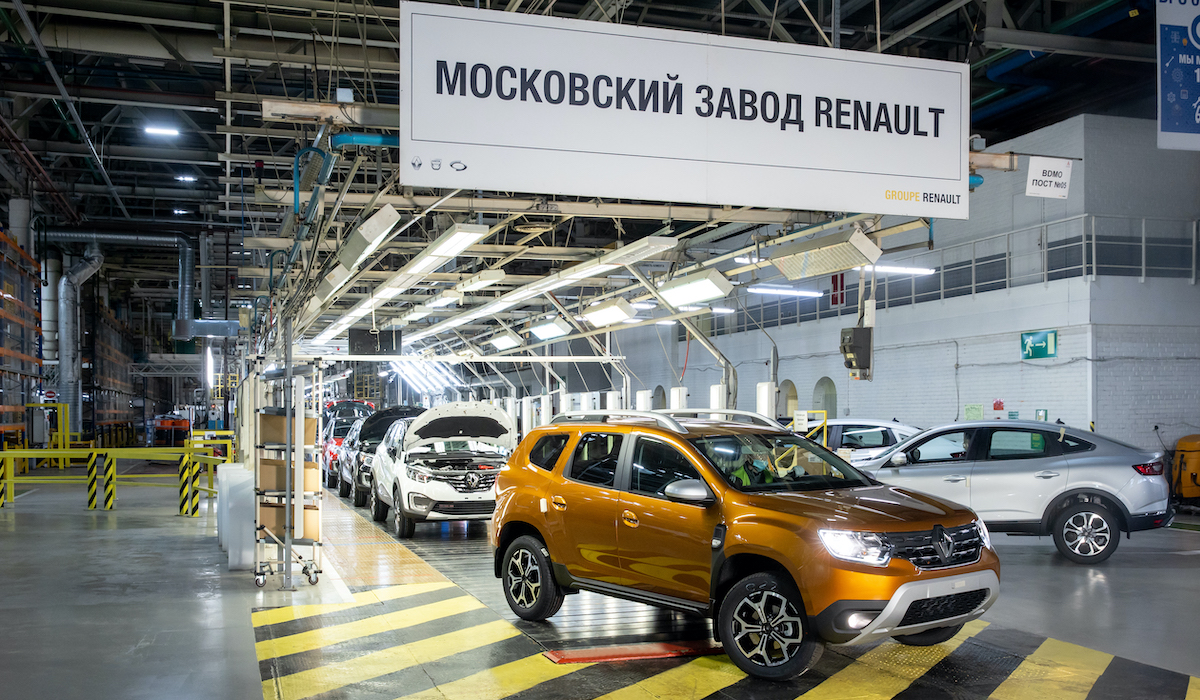 Renault wznowiło produkcję w Moskwie i jako kolejny francuski biznes ignoruje wojnę