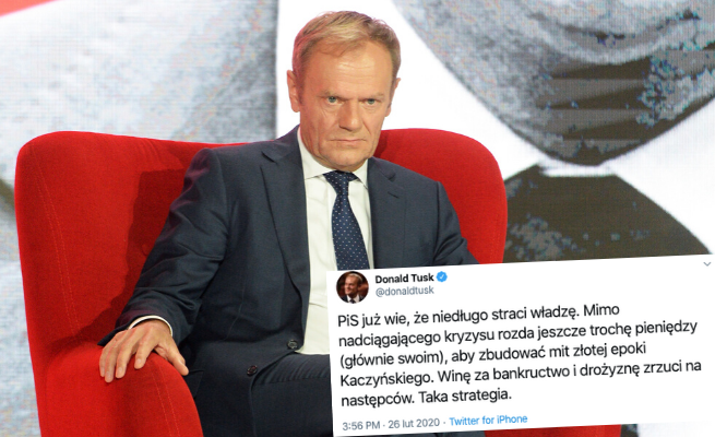 Tusk: PiS już wie, że niedługo straci władzę