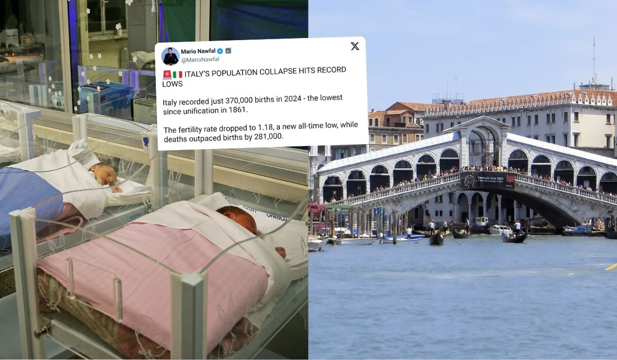 Włosi zanikają: wskaźnik dzietności spadł do rekordowych poziomów