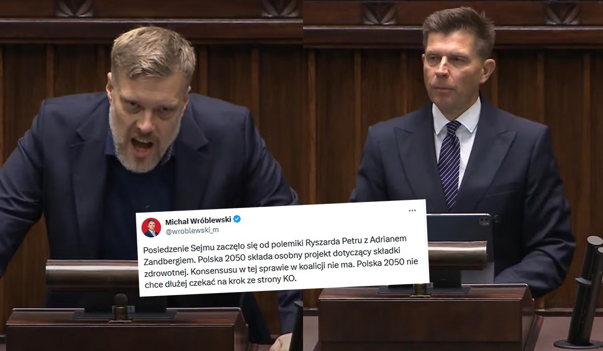 Petru przekonuje, że składkę zdrowotną trzeba obniżyć już teraz, Zandberg mówi, że nie ma na to pieniędzy