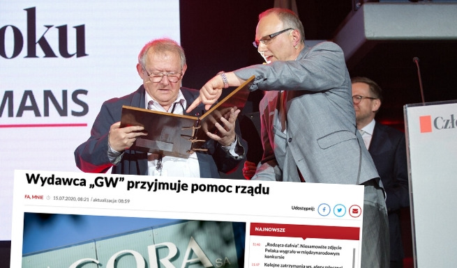 TVP: Agora się nie brzydziła, i pieniądze z tarczy rządowej przytuliła
