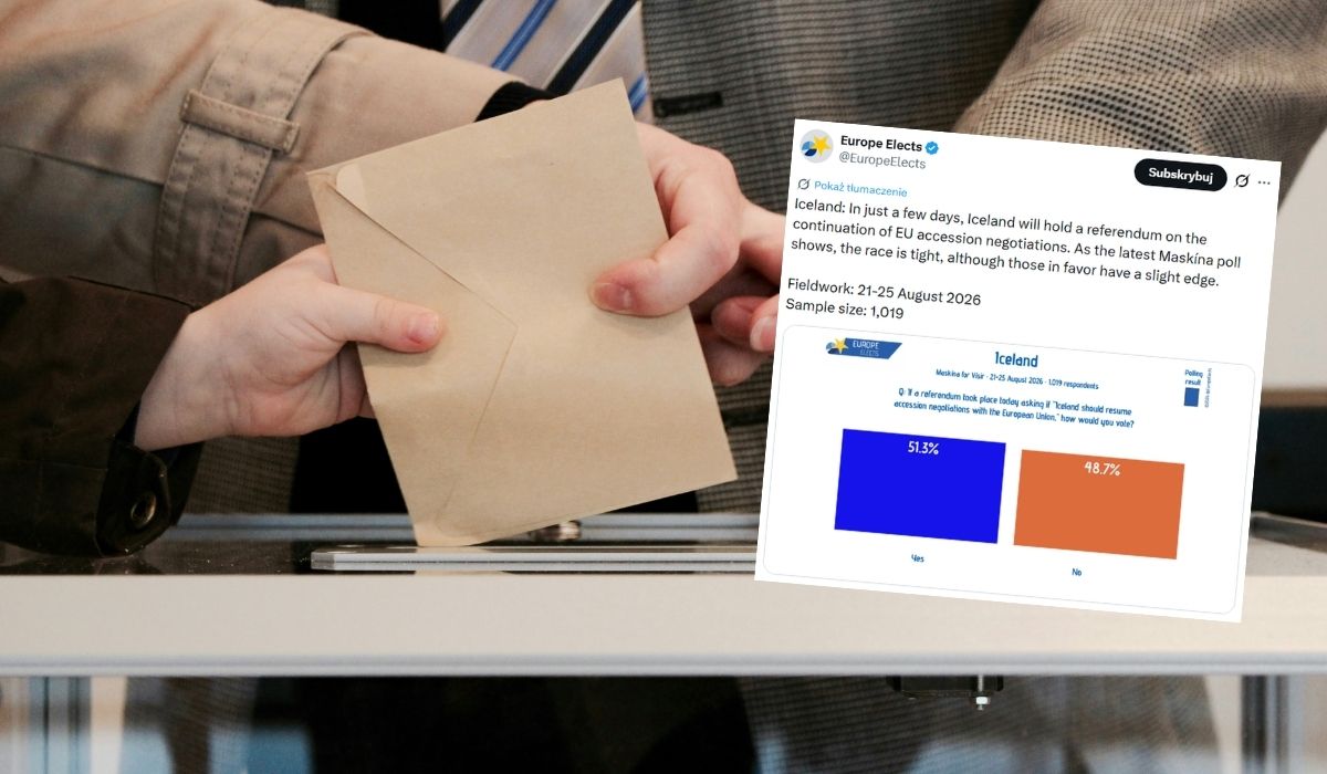 Islandia szykuje się do referendum w sprawie rozmów z UE, sondaże są wyrównane