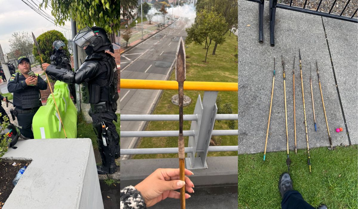 Kolumbia: rdzenna ludność w ramach protestu ostrzelała z łuków ambasadę USA