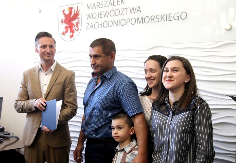 Andryj, który uratował ofiary wypadku na A6, dostał polskie obywatelstwo