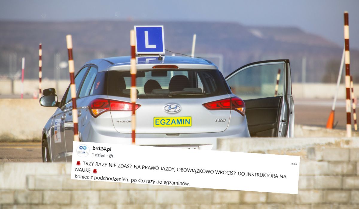 Rząd chce przypiłować seryjnych zdawaczy prawa jazdy, po trzech nieudanych próbach mają wracać na kurs