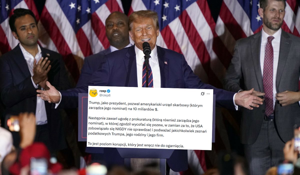 Trump załatwił sobie i dzieciom nietykalność podatkową jako część ugody