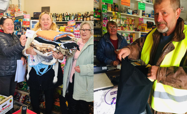 Nowe Warpno: seniorzy szyją torby dla wszystkich mieszkańców gminy, chcą wyeliminować plastik 