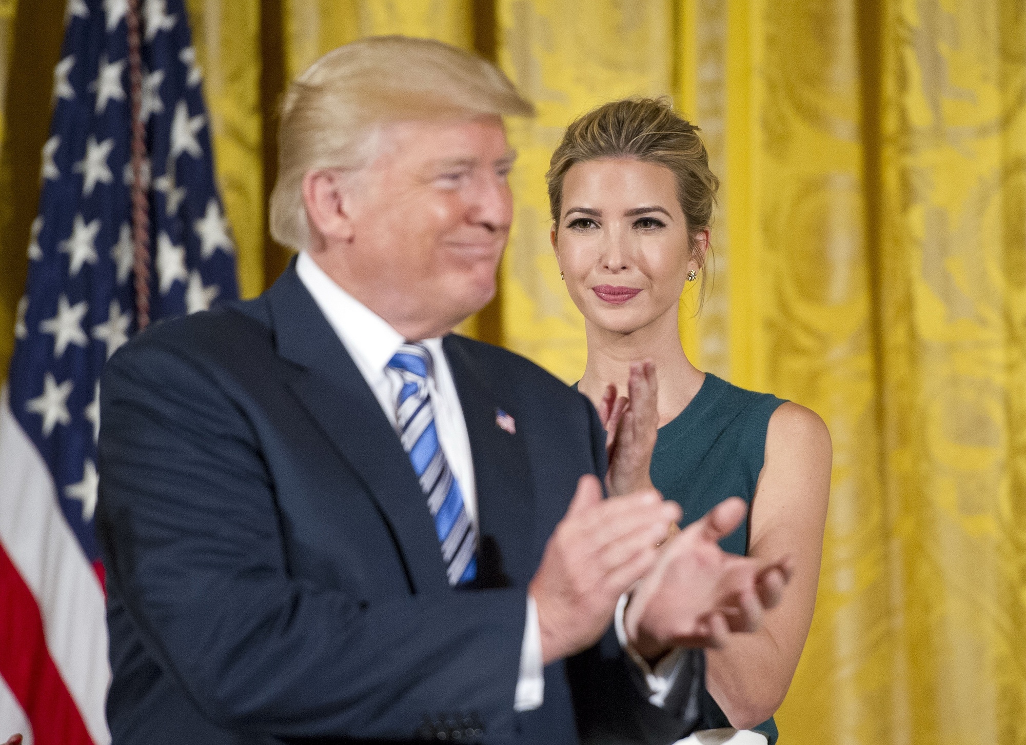 Trump chwali córkę za "stworzenie milionów miejsc pracy", ludzie nieco zaskoczeni