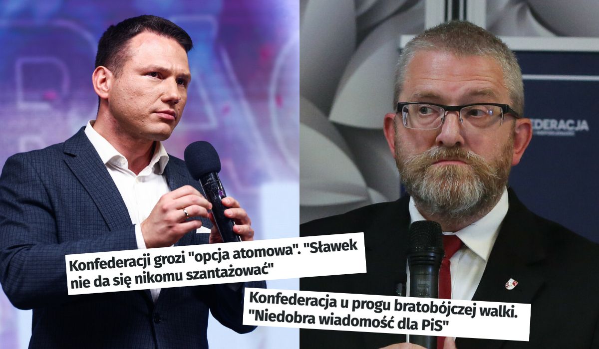 Onet donosi o rozpadzie Konfederacji: ludzie Mentzena "czują się szantażowani"