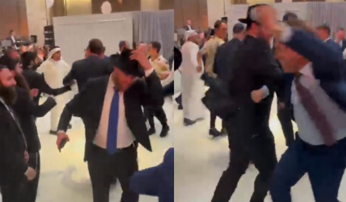 Rabin Zjednoczonych Emiratów Arabskich się ożenił i 1500 Żydów i muzułmanów wesoło sobie razem pląsało