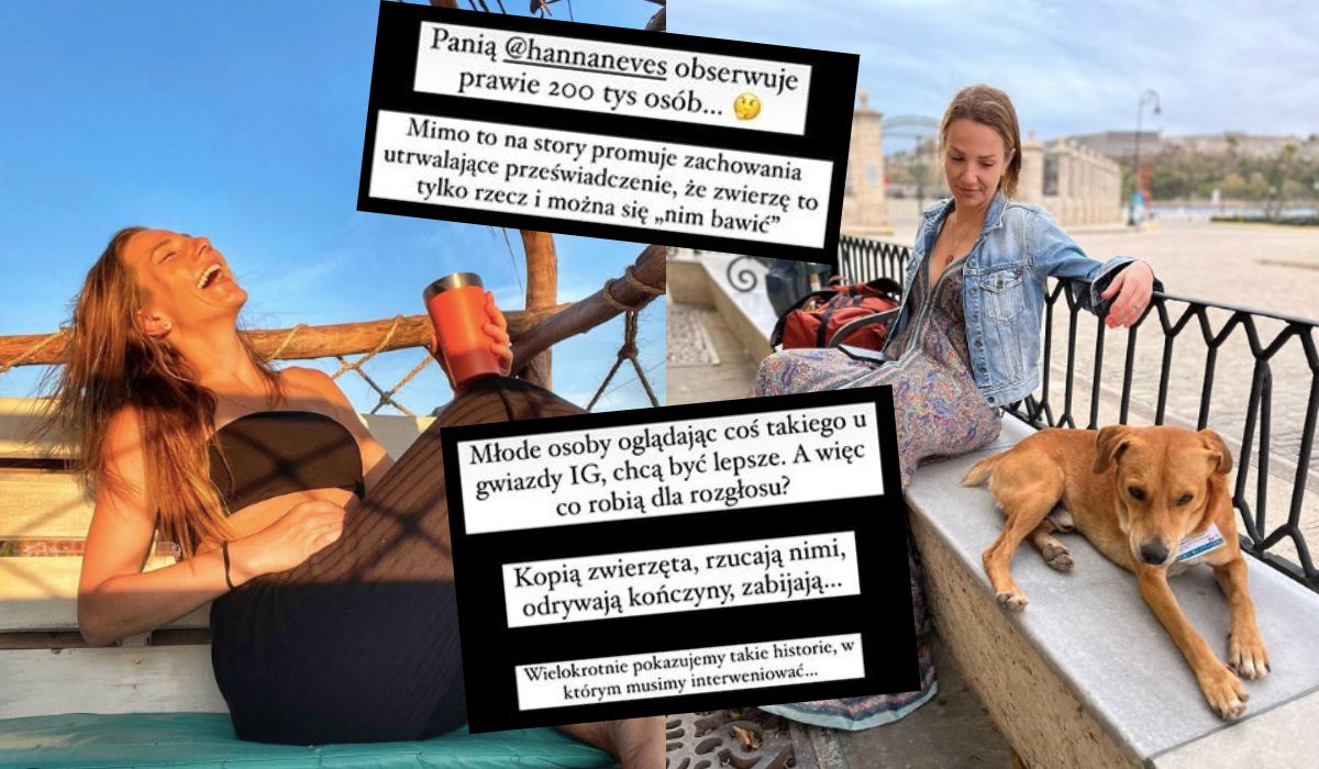 Zborowska-Neves została oskarżona o promowanie przedmiotowego traktowania zwierząt, kobieta skarży się na hejt 