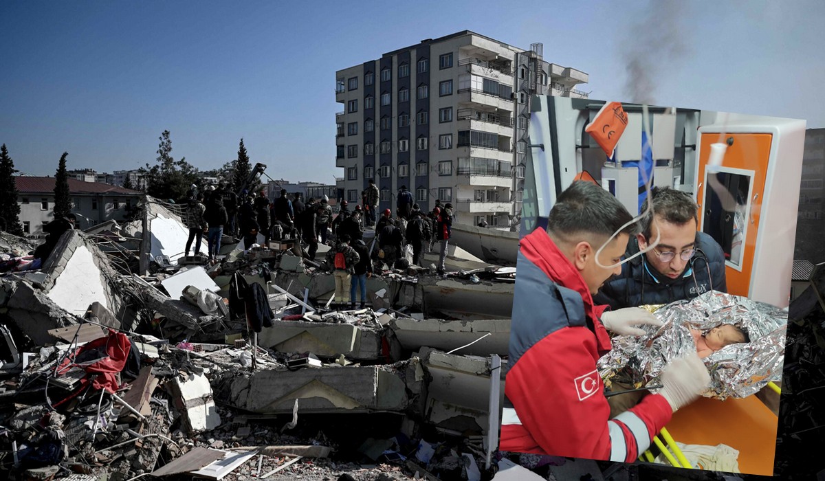 Ratownicy w Turcji wciąż wydobywają ludzi, udało się uratować nawet 10-dniowego noworodka z mamą