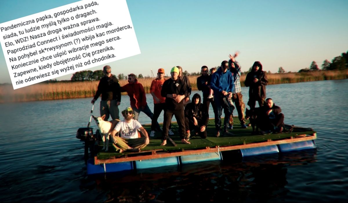 Powstało coś w stylu boysbandu dla foliarzy: trochę rap, trochę polskie reggae, trochę ezograżyny