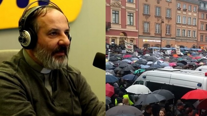 Isakowicz-Zaleski: "Czemu feministki chodzą pod kurie biskupie z wieszakami? Bo liczą na darmową odzież z Caritas"