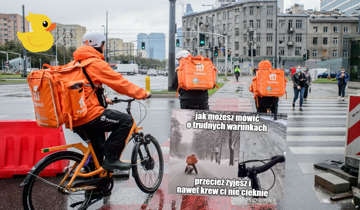 Rozmawiamy z jednym z kurierów organizujących protest w Pyszne.pl i pytamy, o co im chodzi