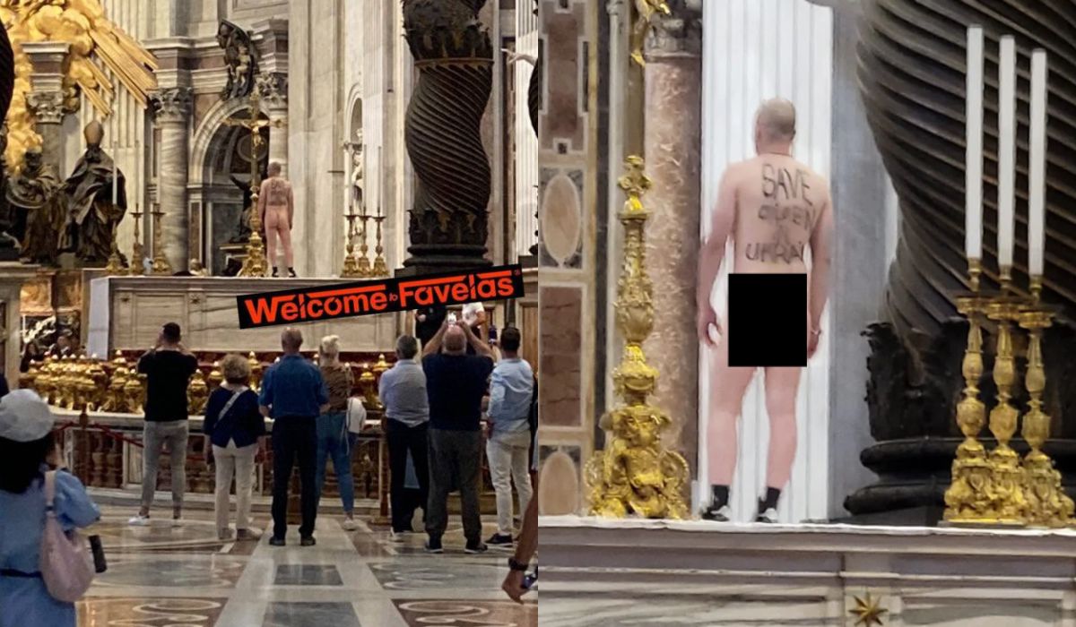 W Watykanie przeprowadzono "Obrzęd Oczyszczenia", bo świątynie nawiedził nagi mężczyzna