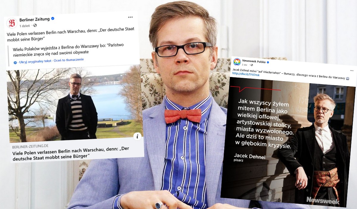 Jacek "Drama" Dehnel opisał, jak rozczarował się Berlinem i wskazuje, że Warszawa jest dobrym kierunkiem do migracji