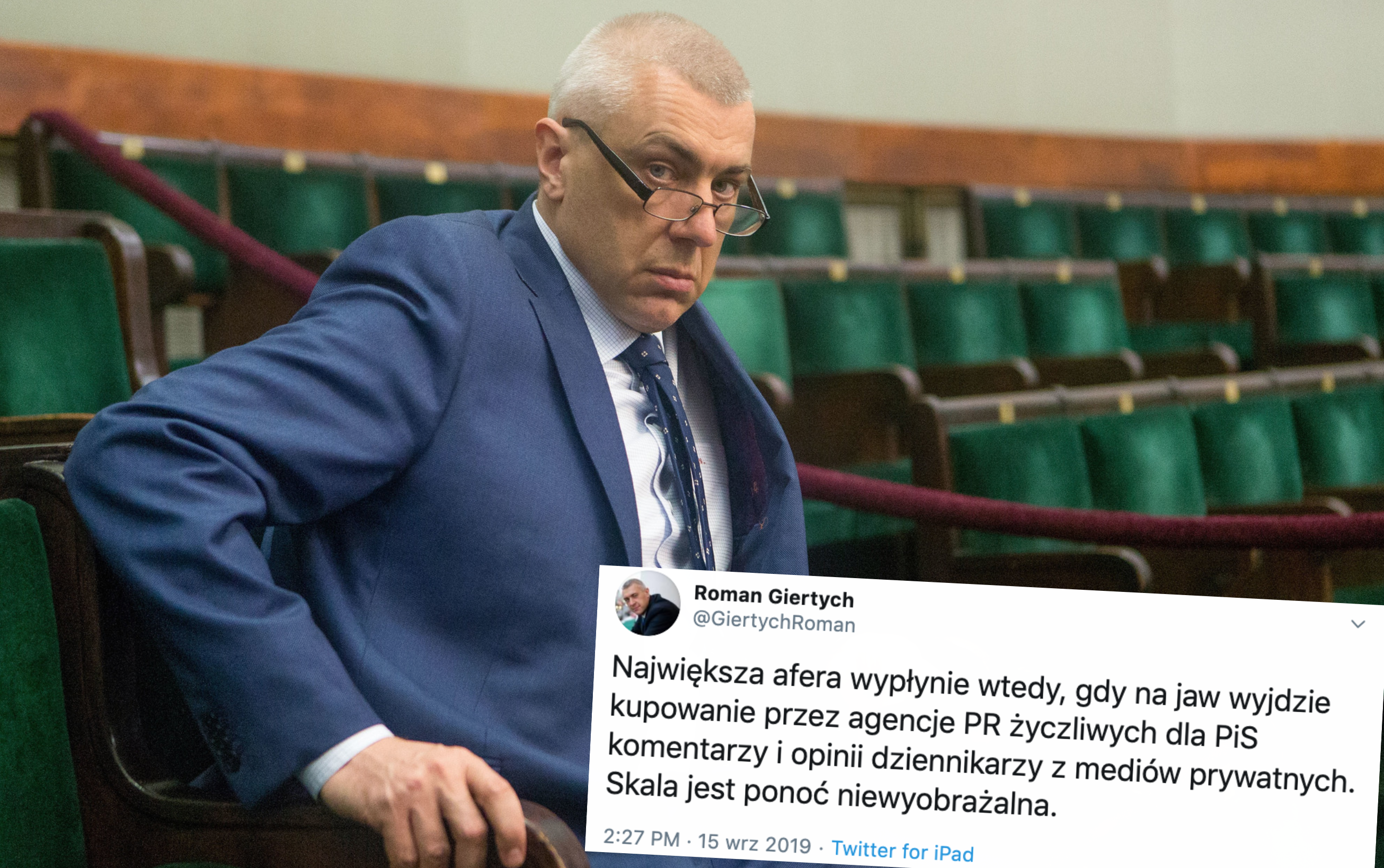 Roman Giertych na tropie afery z kupowaniem komentarzy "życzliwych dla PiS"