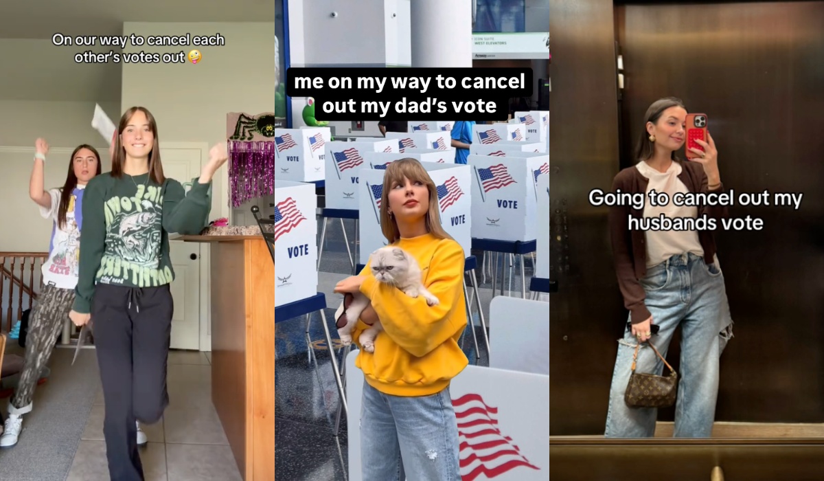 USA: na Tik Toku pojawił się trend "anulowania głosu", czyli jakby głosowania na złość