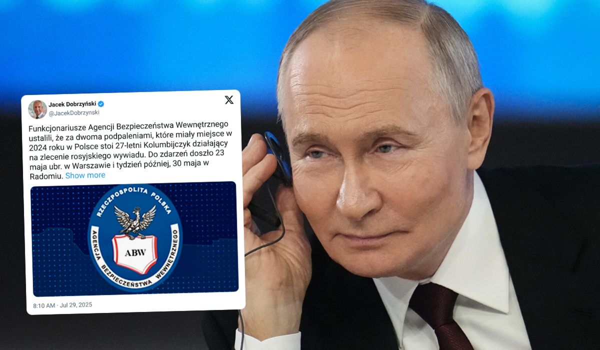 ABW ustaliło, że za podpaleniami składów budowlanych w Polsce stał Kolumbijczyk sponsorowany przez Kreml