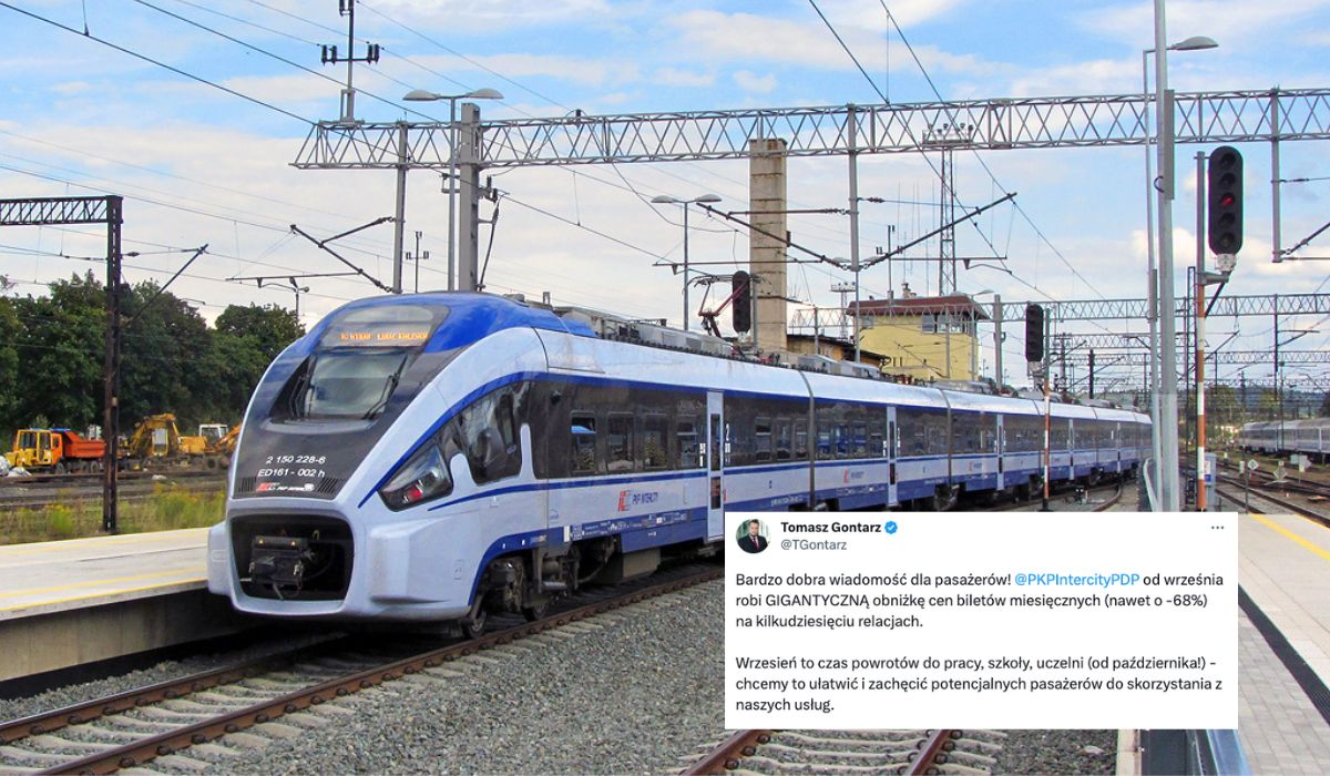 Wiceprezes PKP Intercity zapowiada "gigantyczne" obniżki i to już od września