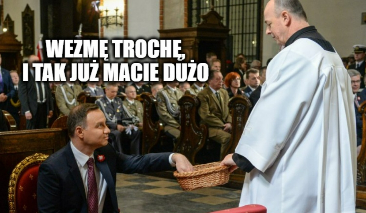 Sondaż: 70% Polaków chce likwidacji przywilejów podatkowych dla Kościoła