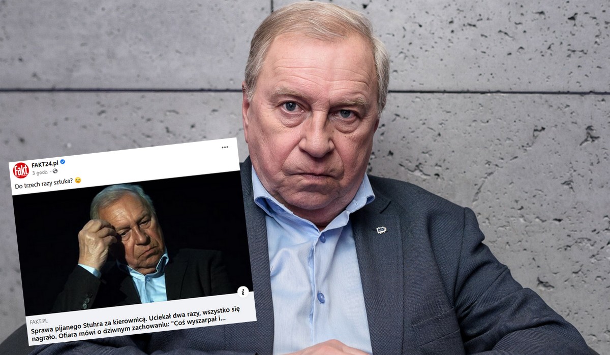 Fakt: Stuhr miał dwa razy próbować uciec, a także twierdzić, że "poszkodowany udaje, że coś go boli"