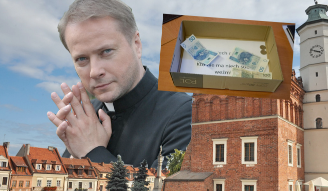 Diecezja sandomierska: biskup zorganizował tacę, ale taką dla potrzebujących parafian