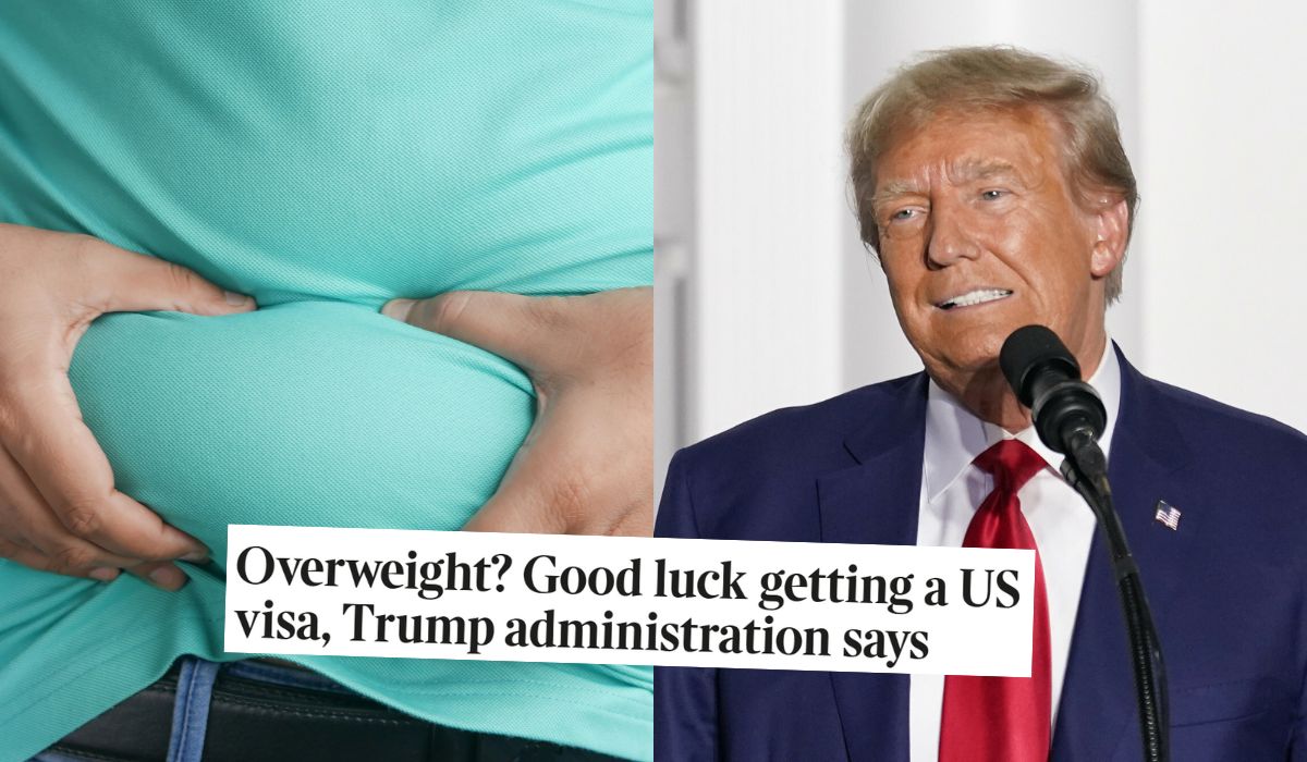 Administracja Trumpa poinformowała, że osoby z nadwagą mogą mieć problemy z otrzymaniem wizy