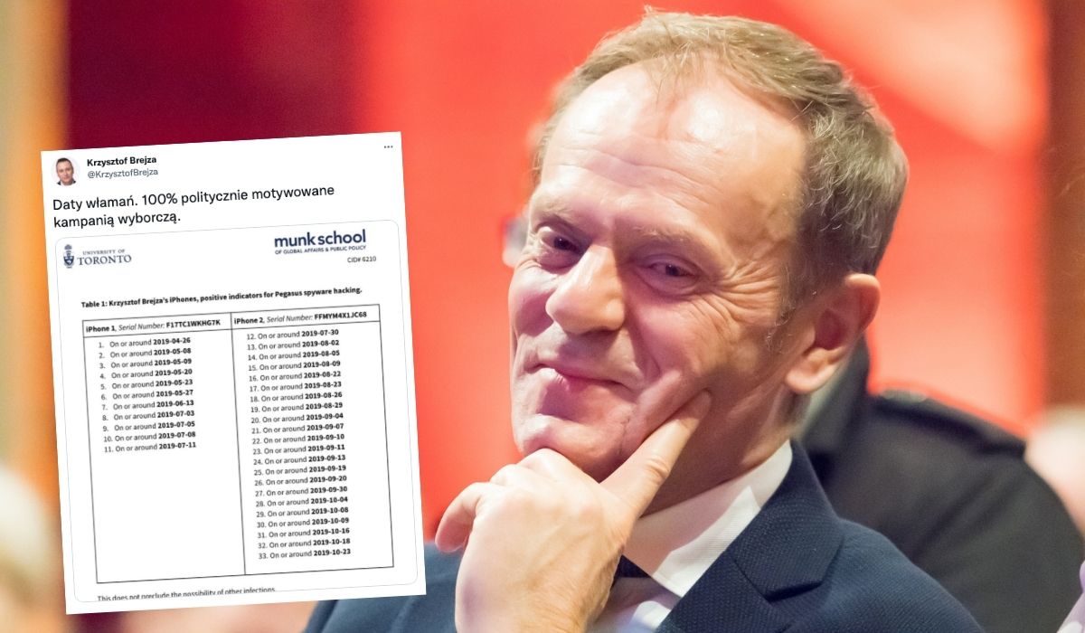Tusk śmieszkuje ze szpiegowania opozycji Pegasusem: PiS obiecał, że będzie słuchał ludzi