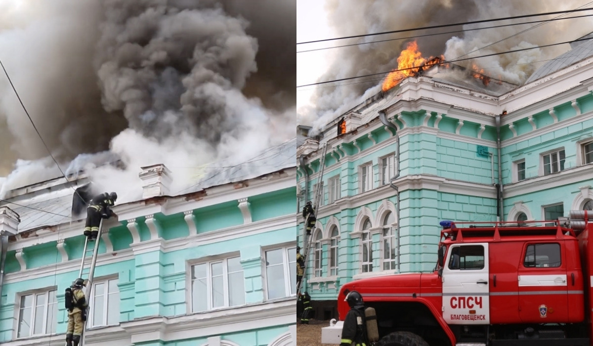 Rosja: zespół medyczny nie uciekł pomimo pożaru i dokończył operację