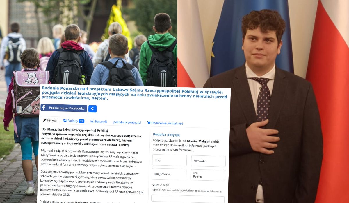 Nastolatek napisał projekt ustawy, chce ochrony przed przemocą rówieśniczą w szkołach