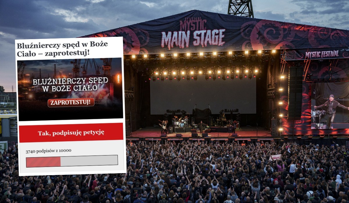 Gdańsk: katolicka fundacja apeluje o odwołanie festiwalu metalowego, bo nie dość że to bluźnierstwo, to jeszcze w Boże Ciało